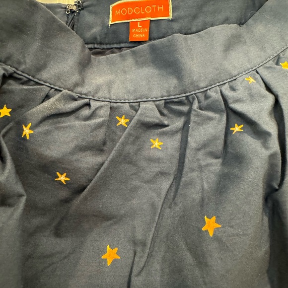 A-line cotton skirt with circus motif - Picture 4 of 4